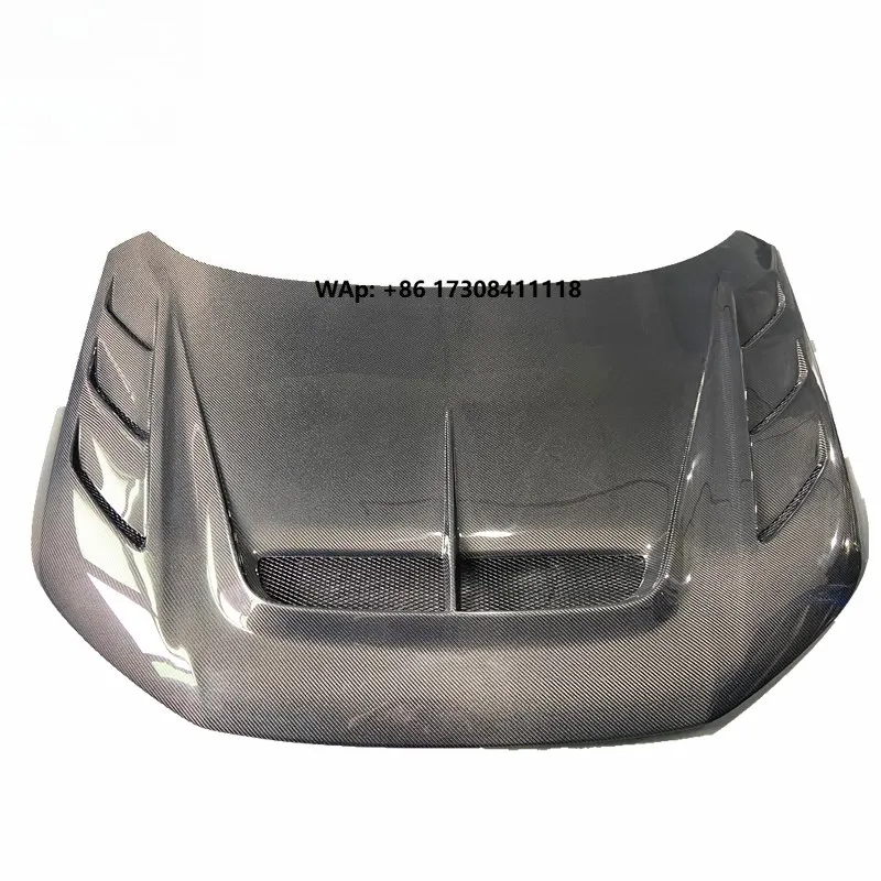 

VS Style Real Carbon Fiber Vented Bonnet Fit Hood for Type R FL5 Hatchback