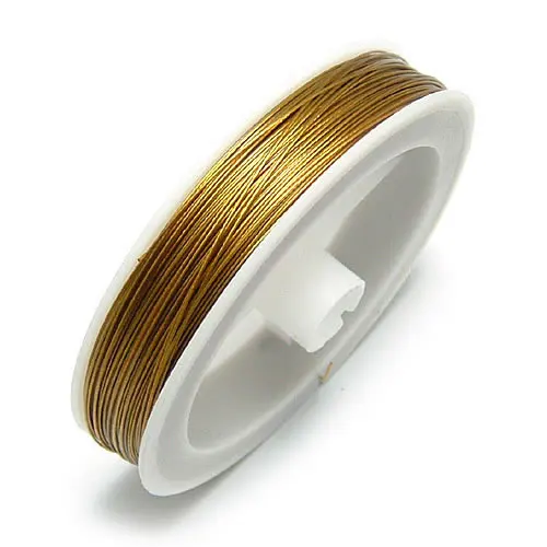 0.3MM 0.38MM 0.45MM Black Color Steel with Plastic Cover Soft Metal Wire Diy Jewelry Making Findings Accessories