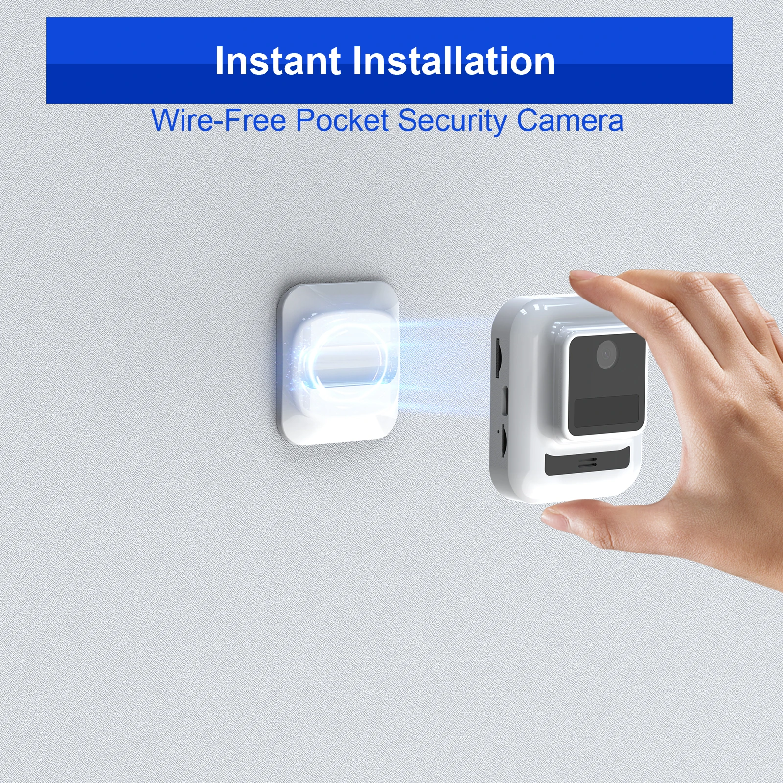 Tuya HD WiFi Dual Band 2.4G&5G Mini Camera Wireless Security Protection Magnetic Type Portable Surveillance Built-in Battery