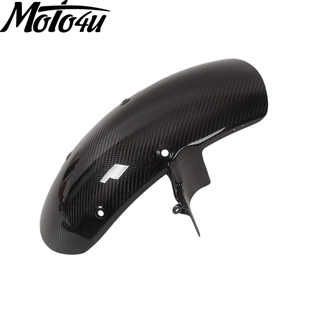 Carbon Fiber Front Hugger Mudguard Fender Gloss Twill For KAWASAKI Z900RS