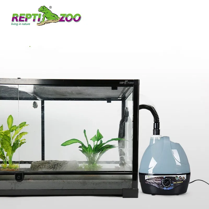 2L Reptile Humidifier Fogger Lizards Chameleons Snakes Terrarium Vaporizer Ultra-Silent Mist Maker Adjustable With Hose reptil