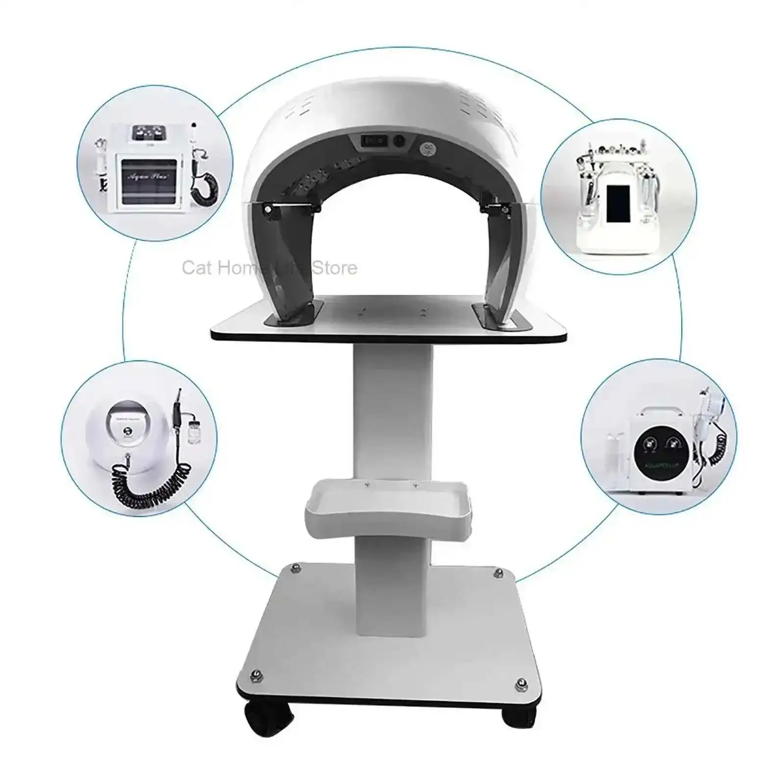 

Storage Cart SPA Trolley Rolling Beauty Salon Equipment Machine Organizer Stand Hairdressing Trolley Salones De Belleza