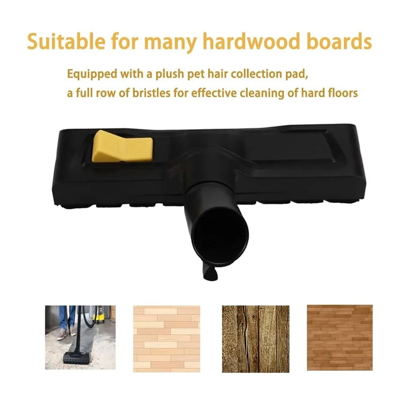 ABUS-For Karcher WD4 WD5 WD6 فرشاة الأرضية حقيبة ملابس قابلة للاستبدال قابلة للتحويل الرطب/الجاف فوهة الطابق فرشاة رئيس مرفق