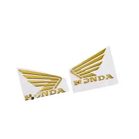 Motorcycle Sticker Honda Wings Sticker Racing Helmet Car Suitable Reflective Waterproof Sticker Car Decoration Moto Sticker