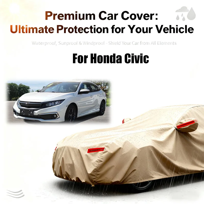 

Suitable for Honda Civic car cover, sun protection and rain protection, 23 new 11th generation Civic special sunshade car cover