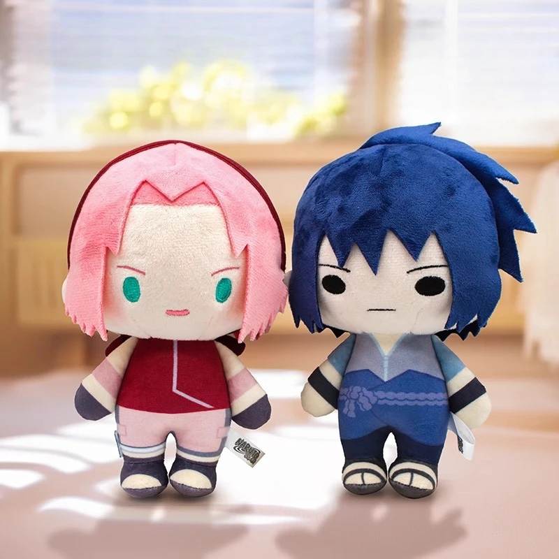 Kawaii q versão figura boneca de pelúcia brinquedos anime hatake kakashi uzumaki naruto mochila pingente presentes