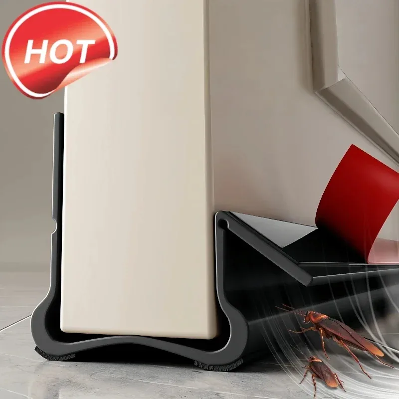 

New PVC Flexible Door Bottom Sealing Strip Under Door Draft Stopper Sealing Strip OundProof Gasket Weatherstrip Draft Guard