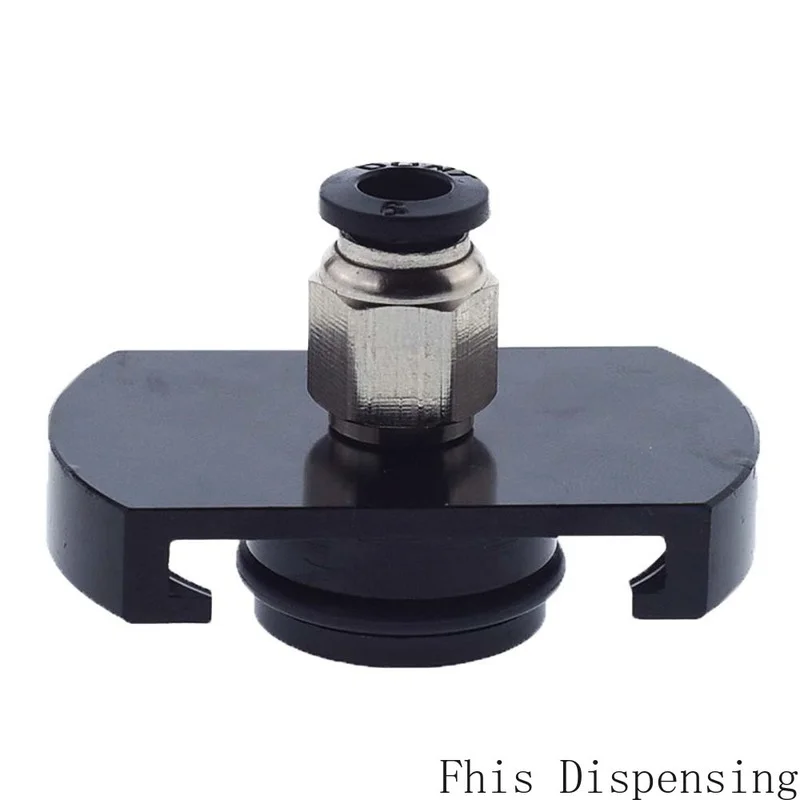 Montagem com O-Ring, Material da liga de alumínio, Dispensing Parts, 5cc, 10cc, 30cc, 55cc, Estilos