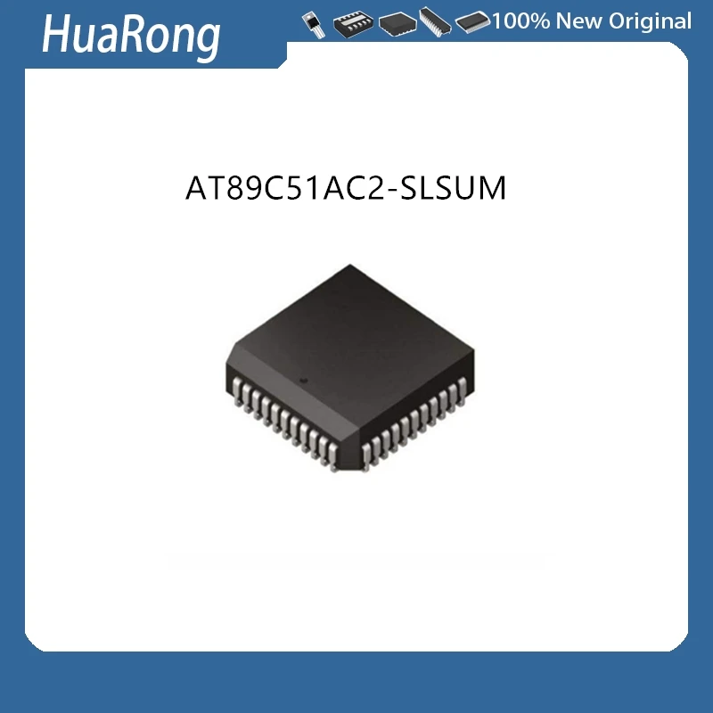 

2Pcs/Lot AT89C51AC2-SLSUM PLCC-44