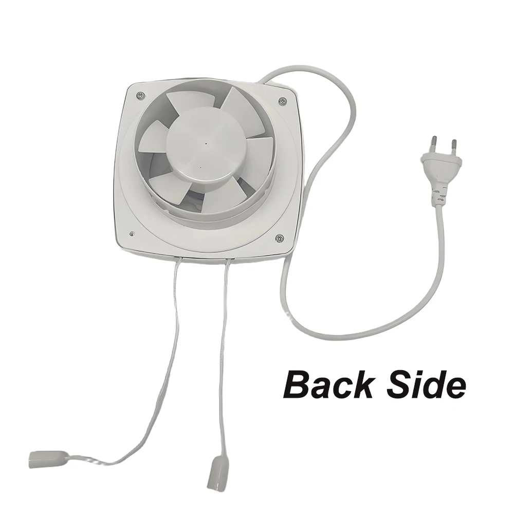 220 В 4/6/7 дюймов 110/150/180 мм бесшумный вентилятор сильный вытяжной вентилятор для оконной стены ванной комнаты туалета на кухне