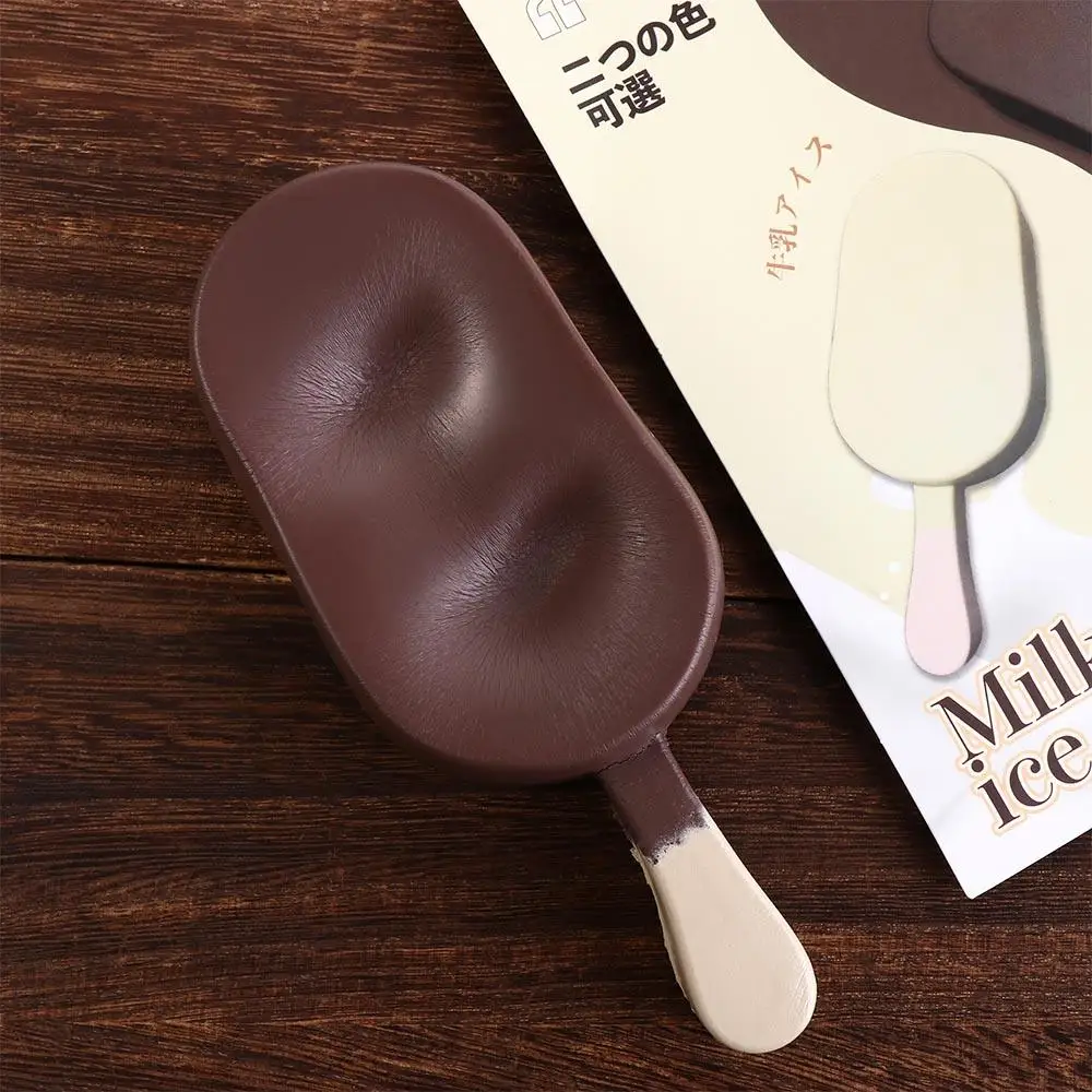 Super soft Vent Squeezing Toys Milk Popsicle Slow Rebound Milk Popsicle Pinch Toy Anti-fidget Chocolate Popsicle