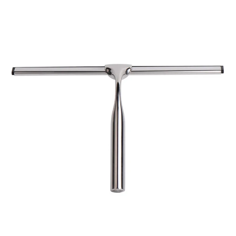AT29-2X Shower Squeegee, Stainless Steel Squeegee Shower Cleaner For Shower Doors, Bathroom, Window And Car Glass