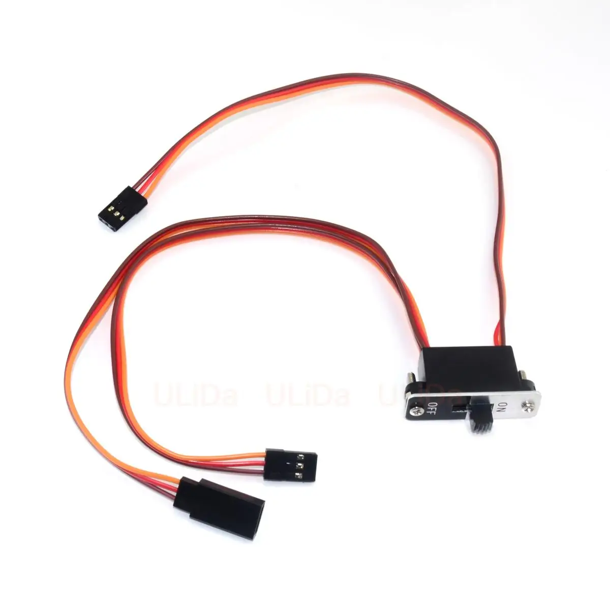 RC Toy Receiver Switch Aluminum Face-Plate JR Connector on/off Power Switch for Rc Car Boat Plane Quadcopter Aircraft Drone