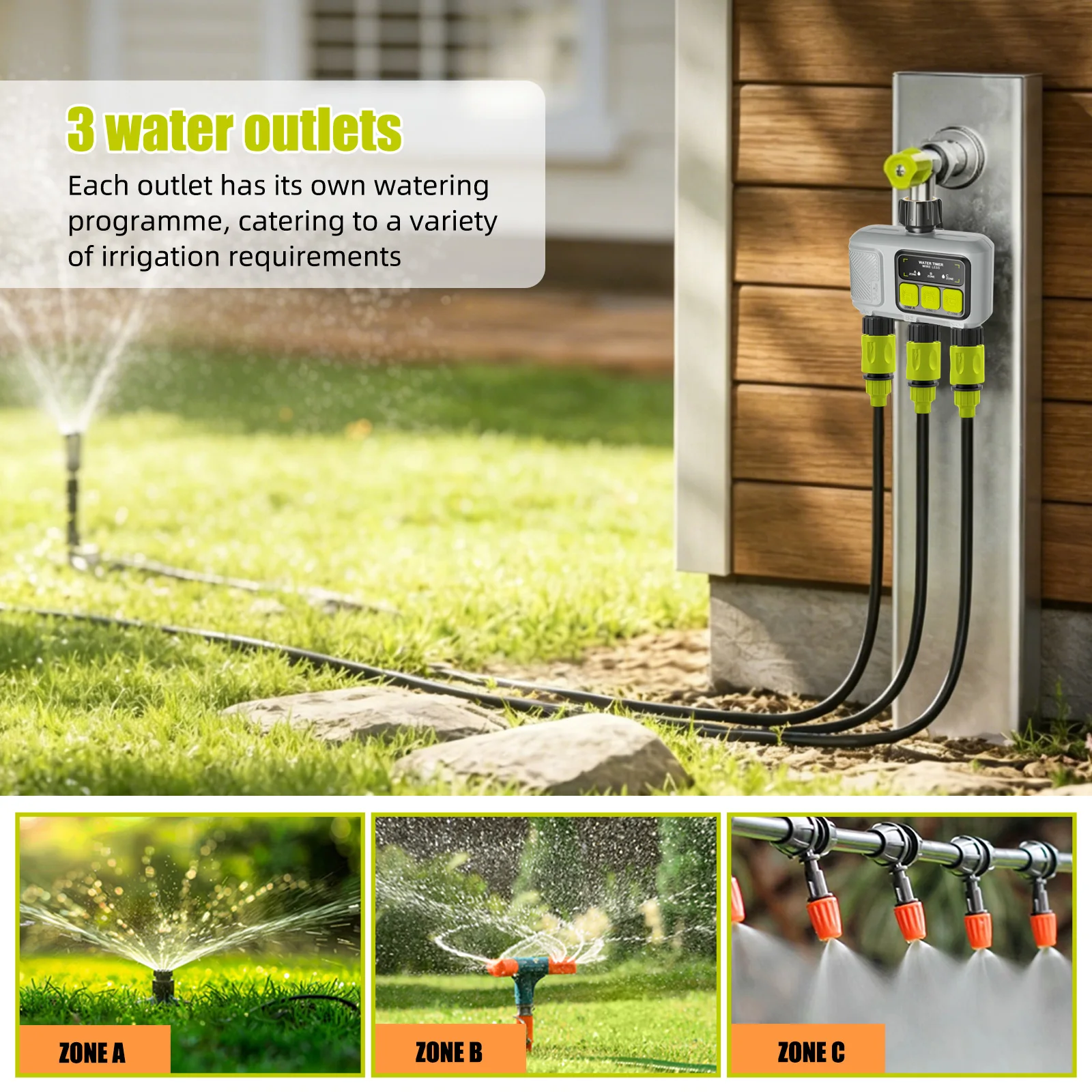 Yieryi 3 Bölgeli Akıllı Su Zam - Smart Garden Zone incelemesi ve fiyatı
