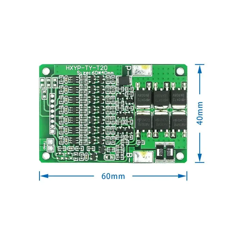 7S 25.9V 29.4V 7S 18650 لوحة حماية بطارية الليثيوم مع حماية متوازنة للشحن والتفريغ 15A الحد الحالي #3