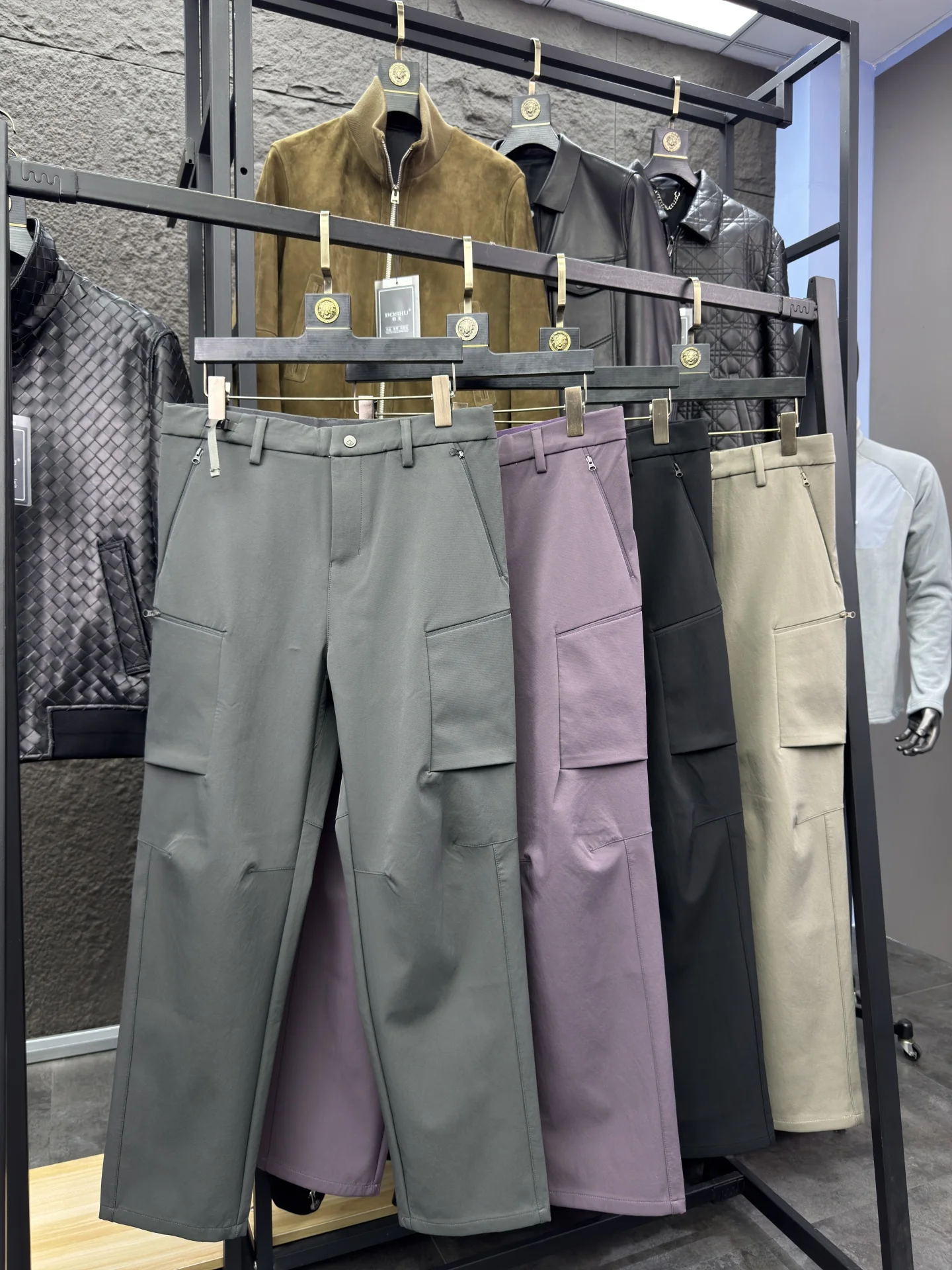 

Svip Xiong 2900 Cosite Thiened ветрозащитные повседневные брюки мужские свободные прямые повседневные брюки осень мода удобные