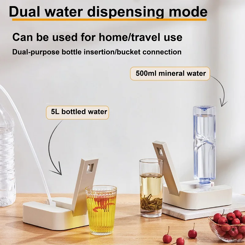 Distributeur d'eau extérieur 2000W 3s, chauffage instantané, voyage, dortoir, chauffe-eau pliant, contrôle de la température, pompe à eau électrique