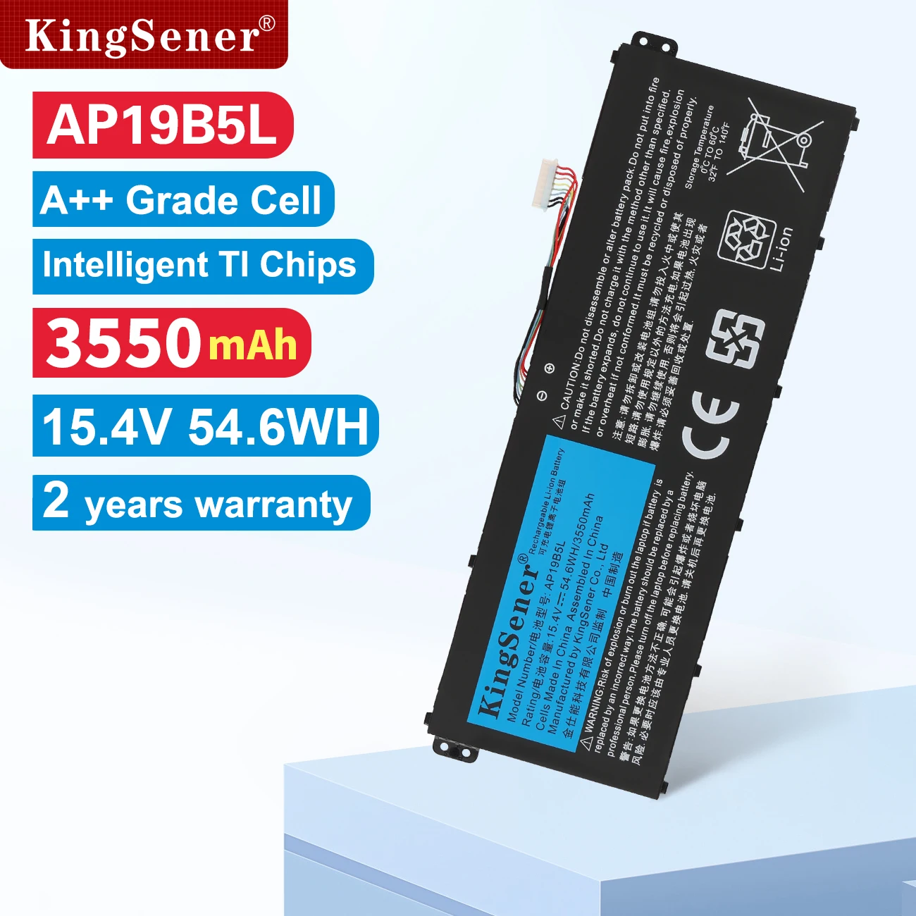 

Аккумулятор KingSener AP19B5L для Acer