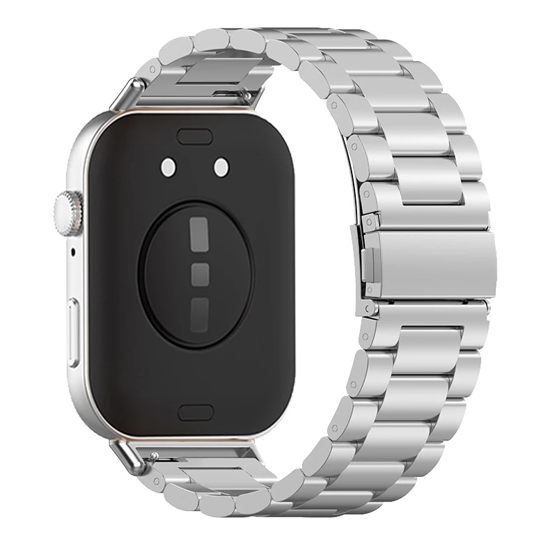 Pulseira de metal para huawei watch fit 3, pulseira de aço inoxidável para huawei watch fit 3, pulseira para huawei watch fit 3
