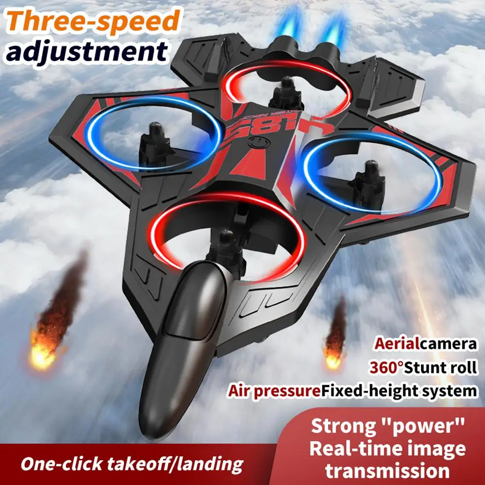 2025 جديد YL86 RC رغوة طائرة 2.4G WIFI RC مقاتلة حيلة تراجع هليكوبتر مع أضواء LED الملونة طائرة الأولاد اللعب الهدايا #1