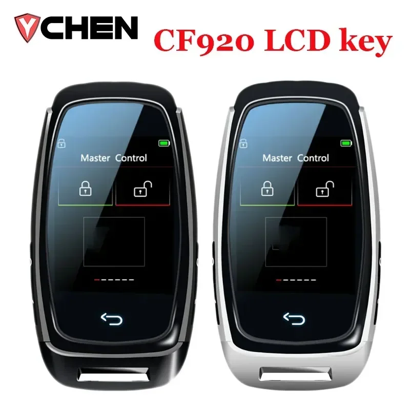 CF920 Modified Universal Car LCD Smart Remote Control Key For All Keyless Start LCD Screen Intelligent Car Key Fob Display Case