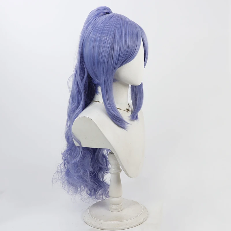 พริตตี้เคียว ฮิชิกาวะ ริกกะ คิวเร่ ไดมอนด์ คอส คอสเพลย์วิกผมฮาโลวีนปาร์ตี้คาร์นิวัลผมสังเคราะห์เส้นใยทนความร้อน + หมวกวิกผม
