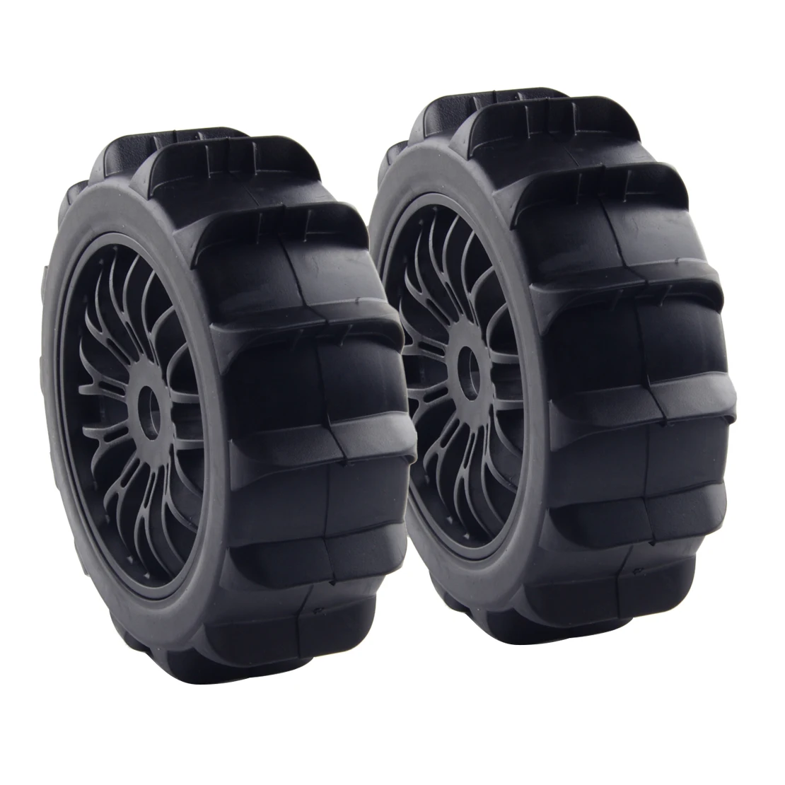 Imagem -03 - Conjunto de Peças: Pneus da Roda contra Neve 17 mm para rc Acessórios para Buggy Off Road
