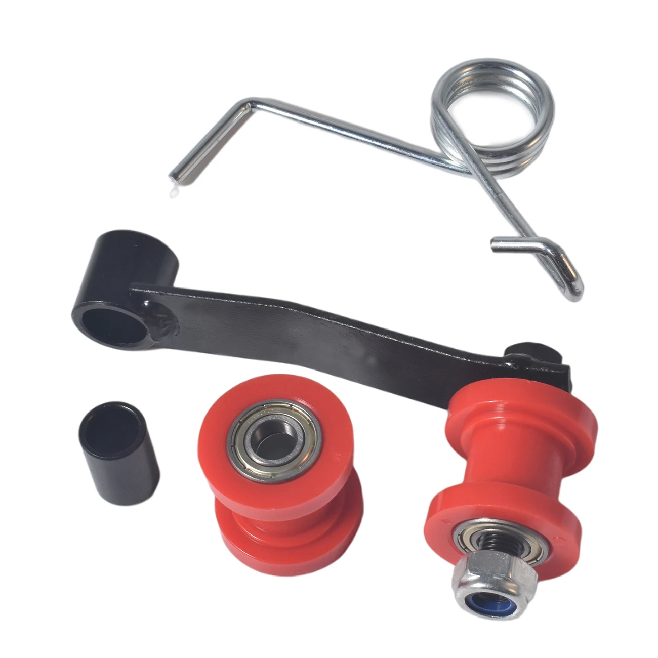 sthus Red Chain Tensioner Fit ATV Coolster Go Kart 4 Wheeler 110cc 125cc 150cc 200cc 250cc That Use 420 428 And 530 Chain