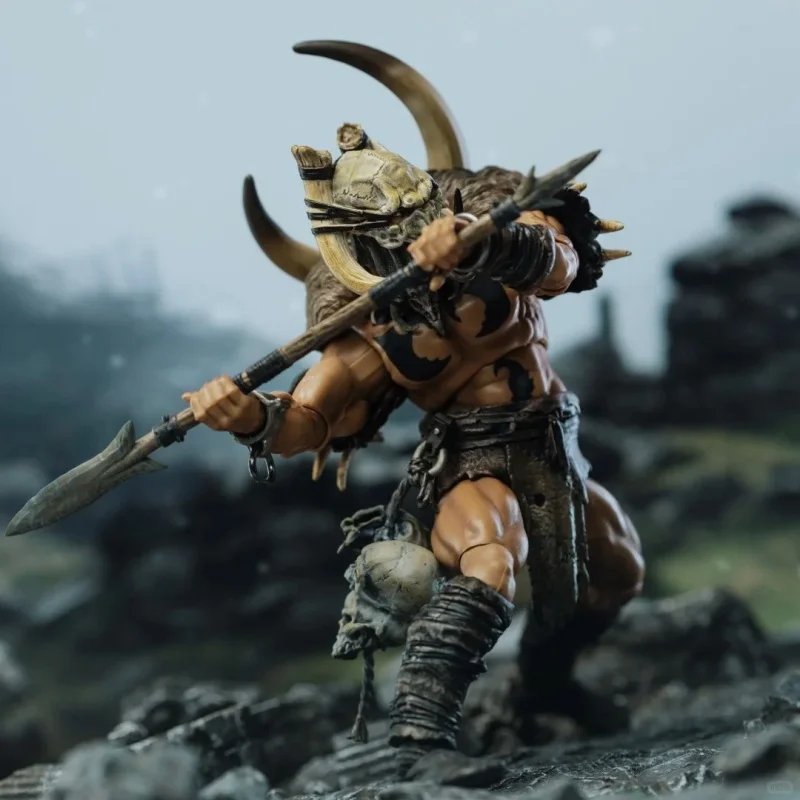 Harbinger Studios Savage Crucible Action Figure WF Event Exclusive Varnoks Unchained Deluxe Set Original Collectible PVC Toy