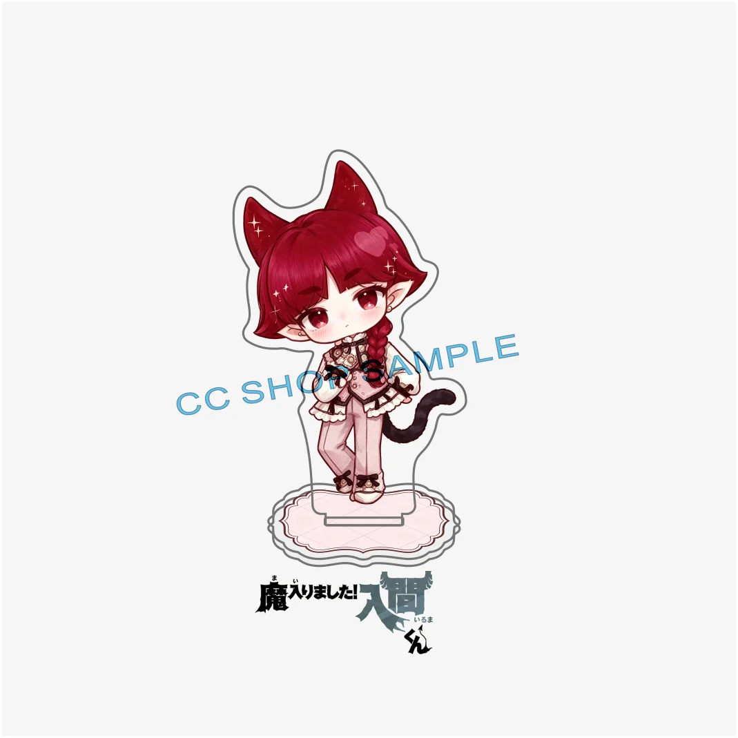 Anime Welcome to Demon School! Iruma-kun Alice Clara Chibi Acrylic Standee Keychain Desktop Decoration Merchandise  Gift 10cm