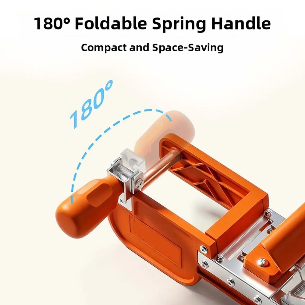 26.5*8*8cm PVC Edge Banding Trimmer Replaceable Cutting Part 180-degree Foldable Handle Ergonomic Non-slip Grip