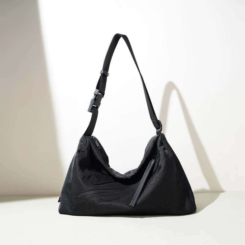 

Waterproof Nylon Women's Handbags Lightweight Boston Tote Niche Designer Ladies Commuter Shoulder Bag for Women Luxury Purses