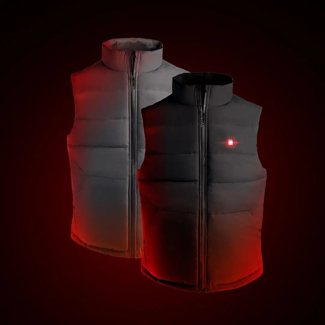 Xiaomi Graphene Electric Heating Warm Vest Three-gear Temperature Control 4-Level  Anti-wind Water-proof From Xiami Youpin SKAH