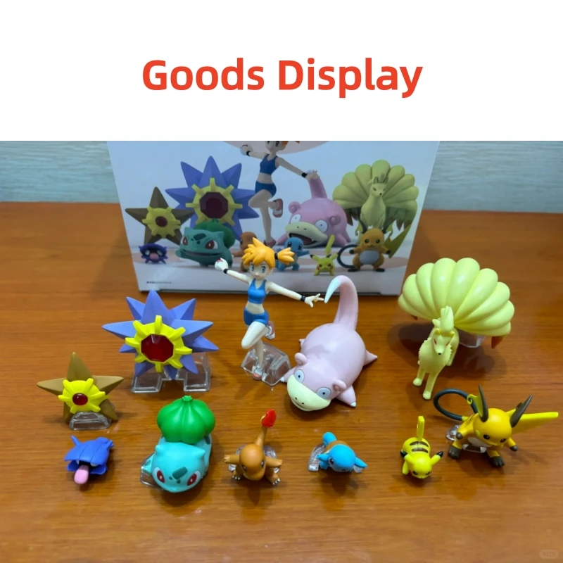 Bandai PokéMon Scale World Kanto Region 3rd Wave Misty Starmie Shellder Raichu Slowpoke Figure Model Toy Gift view 3