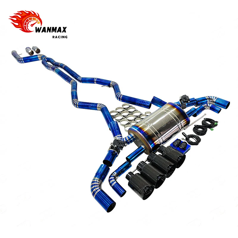 Performance  Remote Valved Catback Exhaust for  340i G20 G28 M3 3.0 B58 Control Connect Car Accessories Tools System