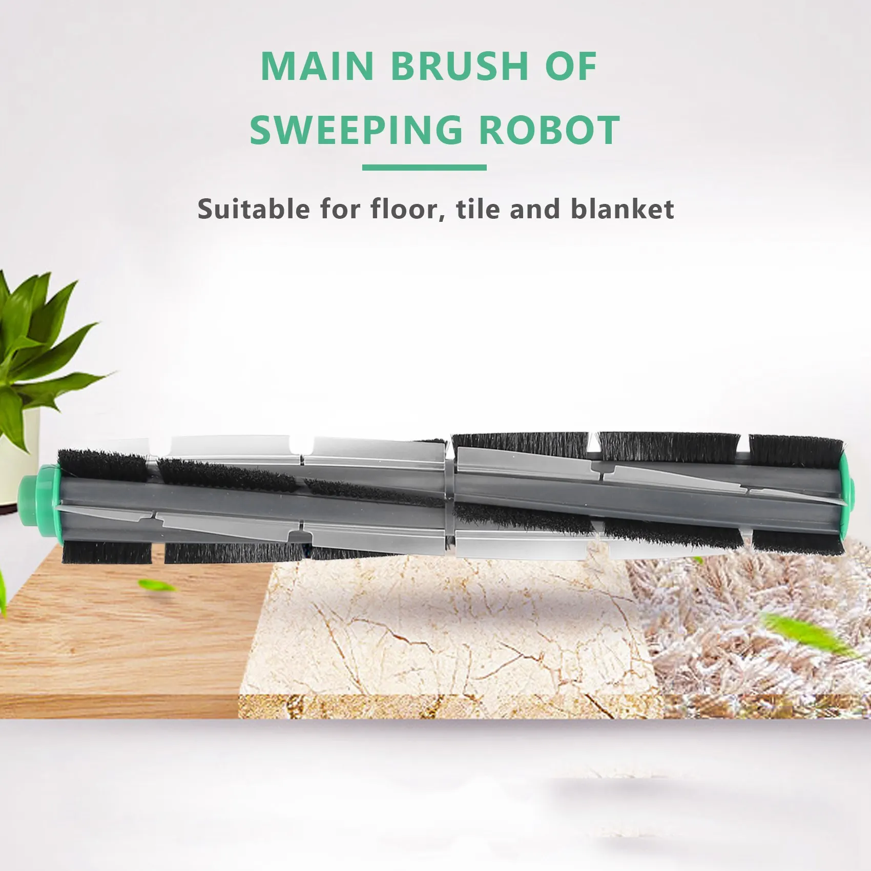 อุปกรณ์เสริมแปรงกรองด้านข้างสำหรับ Vorwerk Kobold หุ่นยนต์ดูดฝุ่น VR200