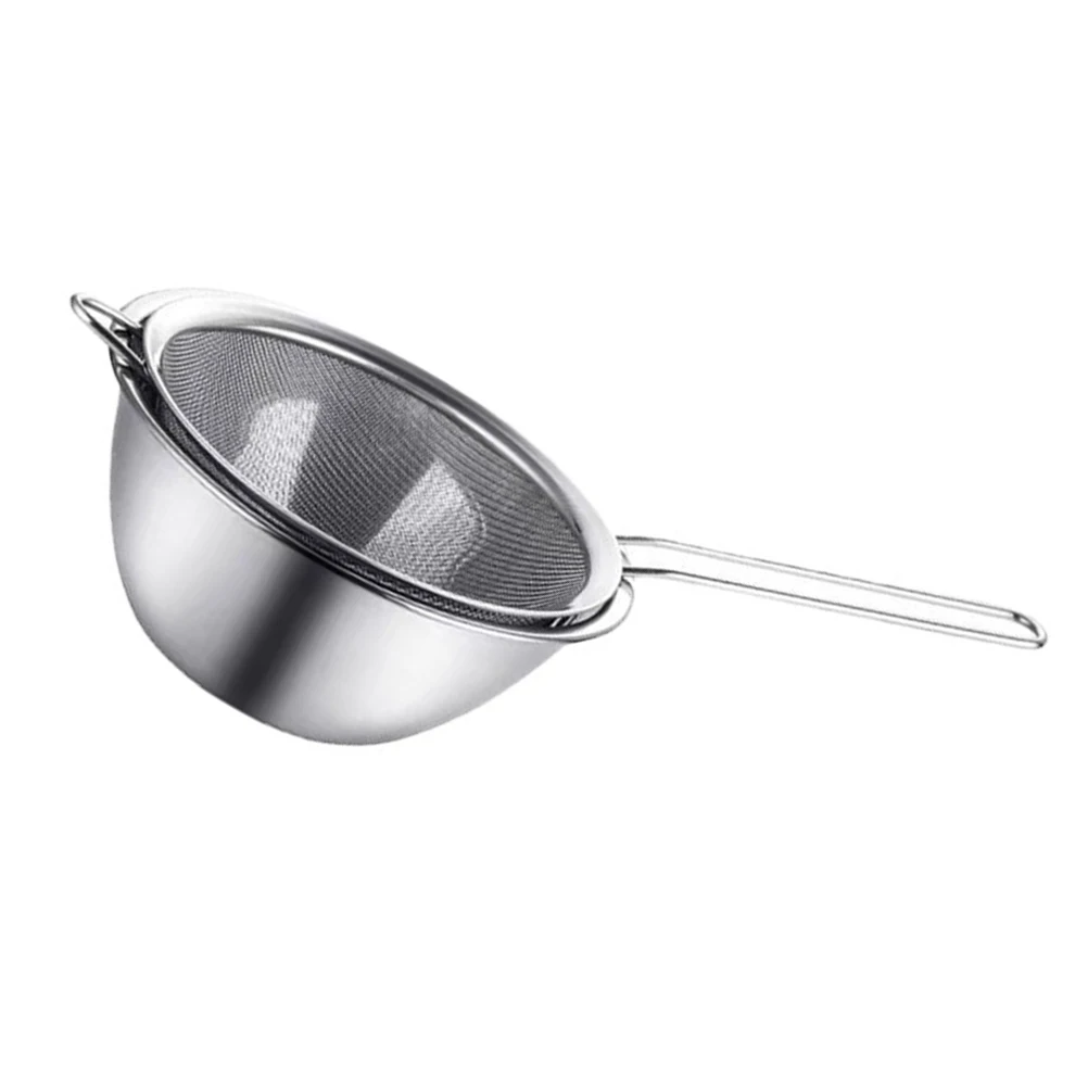 

Stainless Steel Strainer Spoon Large Slotted Pasta Basket Ladle Fine Mesh Filter Noodle Kitchen Tool