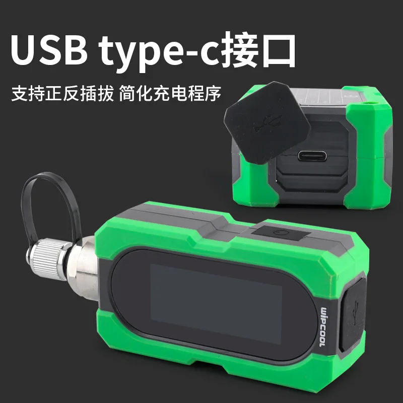 MVG‑1 Digital Vacuum Gauge, Digital Display Absolute Pressure Meter for Air Conditioner Vacuum Pumping