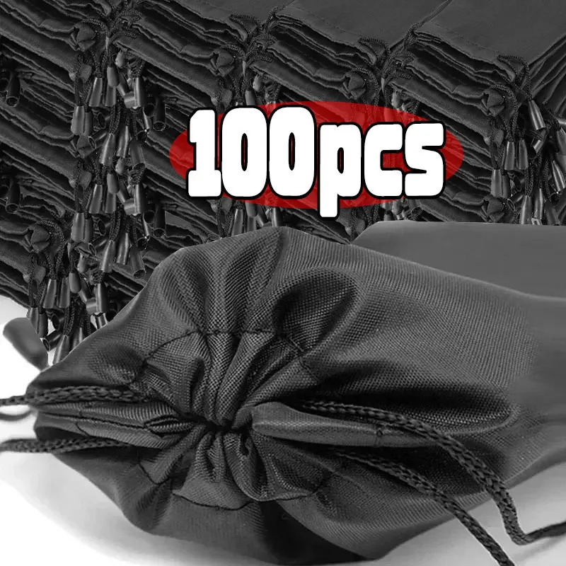 1/100pcs Portable Soft Cloth Waterproof Sunglasses Bag Microfiber Dust Storage Pouch Glasses Carry Bag Eyewear Case Container