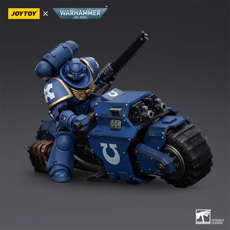 [Pre-Sale] JOYTOY WARHAMMER 40K 1/18 Action Figure Space Marines Ultramarines Outriders Collection Military Model Toys Gifts