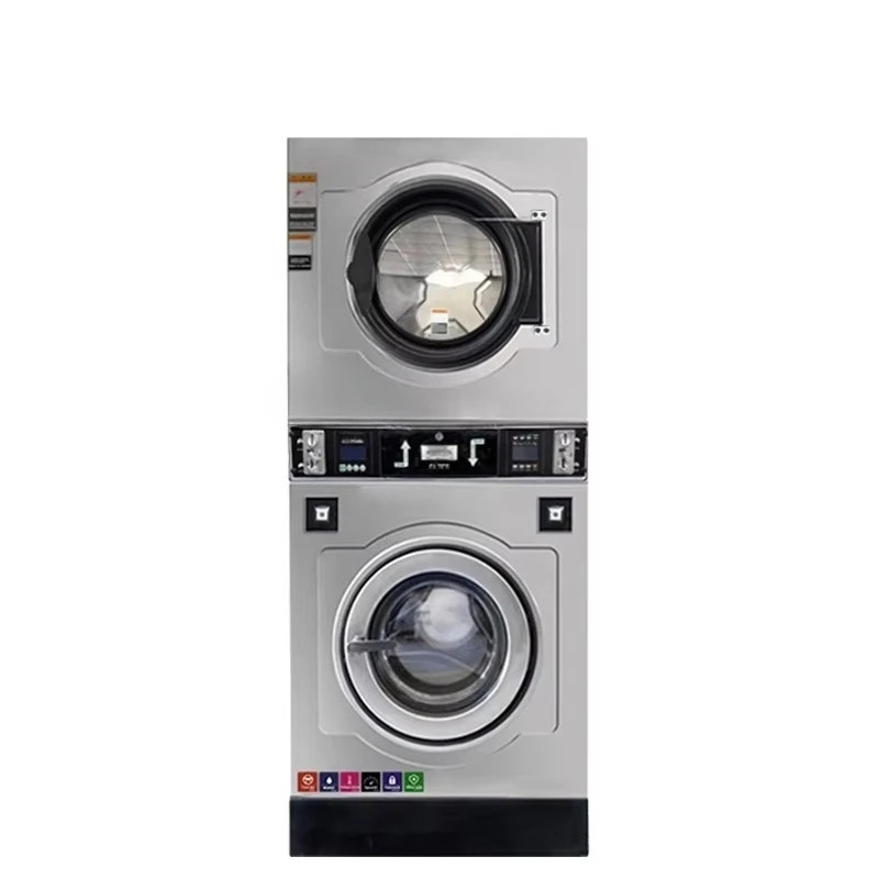 Commercial coin-operated washer and dryer 12kg 15kg 20kg