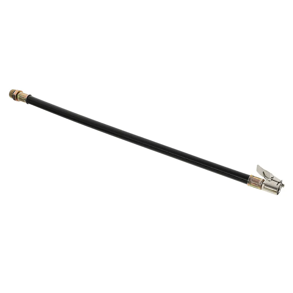 

1pcs Tire Inflation Hose Car Air Compressor Fittings Adapter Portable Pump Universal Valve Extension Durable Safe Compact
