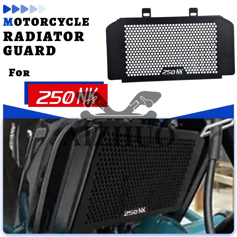 

FOR CFMOTO 250 NK 250NK CF MOTO NK250 NK 250 2021-2025 2024 2023 New Radiator Guard Protector Grille Cover Motorcycle Aluminium