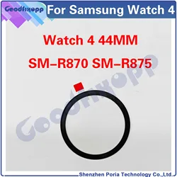 For Samsung Galaxy Watch 4 44MM SM-R870 SM-R875 R870 R875 Watch4 Screen External Glass Lens Repair Parts Replacement