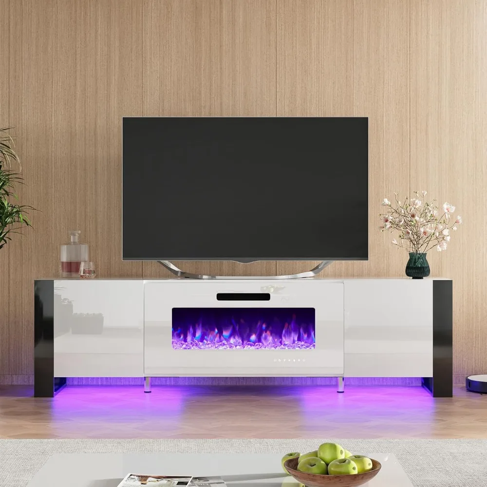 Fireplace TV Stand with 36