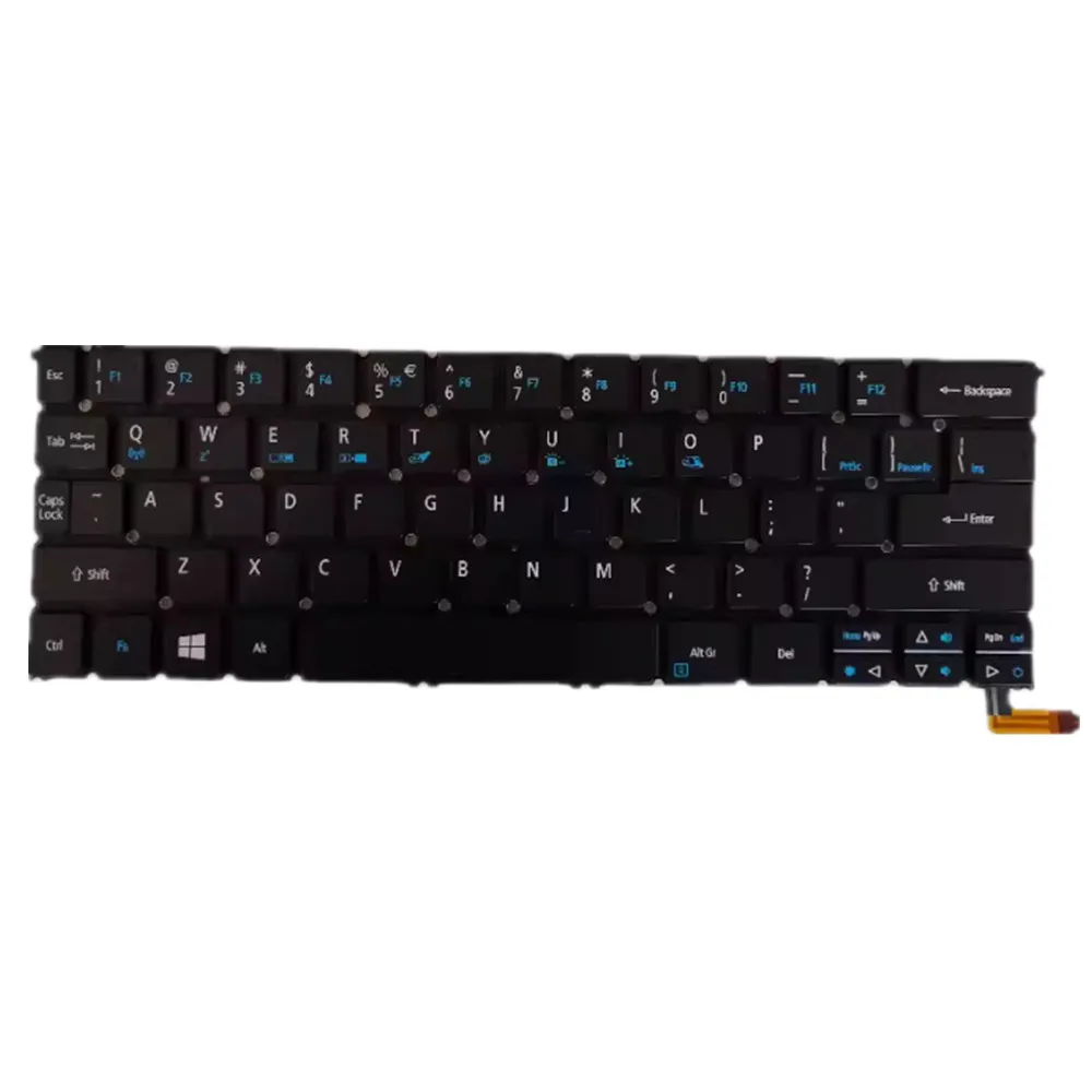 Laptop Keyboard For ACER S3-392 S3-392G Black US United States Edition