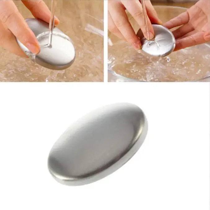 

soap smell remover kitchen bar hand Stainless Steel Hand Odor Remover Bar Magic Soap ElimInates Garlic/onion Etc Smells Kitchen