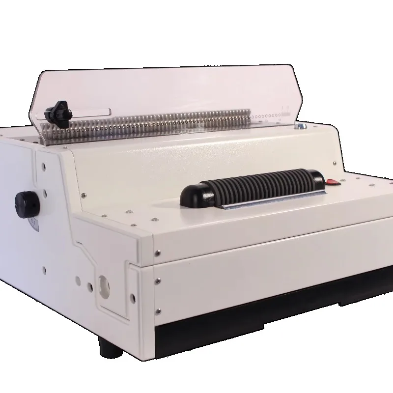 SD600A High-Precision Electric Spiral Binding Machine 220V/110V 340mm Working Width 25 Sheets Capacity 500 Sheets Binding