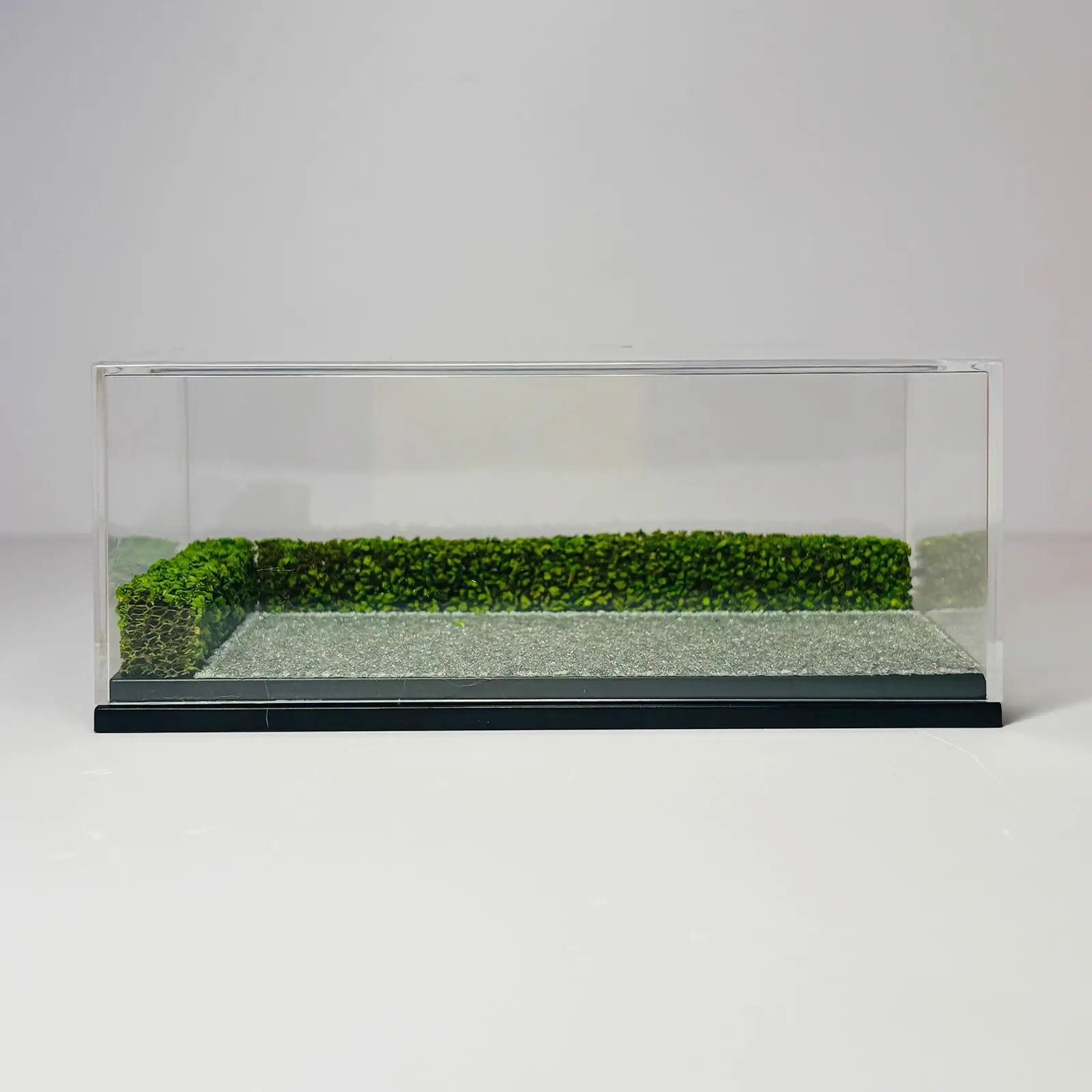 Présentoir de voitures modèles ABS, boîte de rangement de Collection anti-poussière pour Kit de voiture jouet 1/64, accessoires