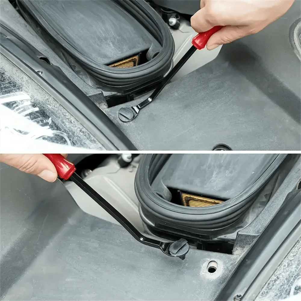 725pcs Car Push-In Fixing Clips And Car Fasteners Combination - 23 Popular Sizes Nylon Bumper Guard Rivets, With Cable Tie And